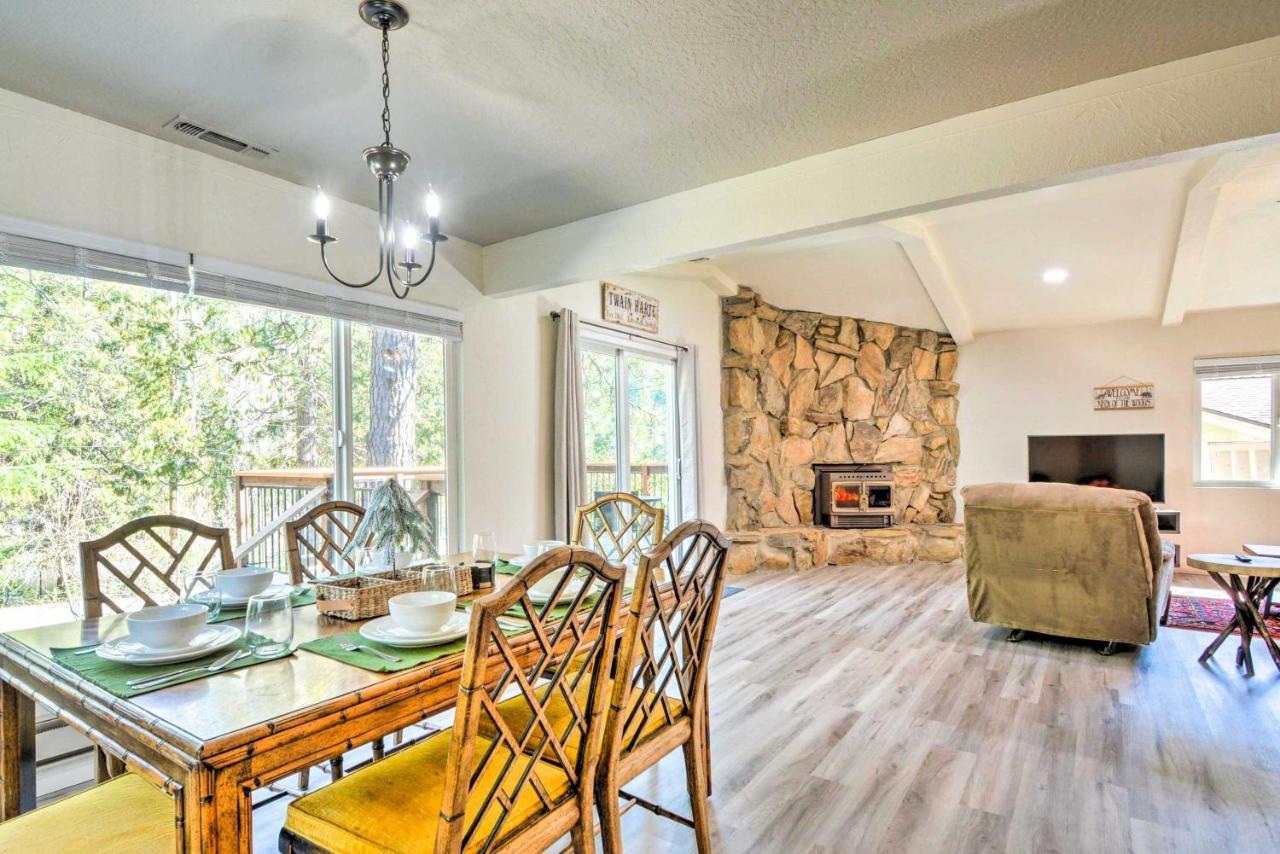 Sherwood Forest Cabin With Deck And Fire Pit! Twain Harte المظهر الخارجي الصورة