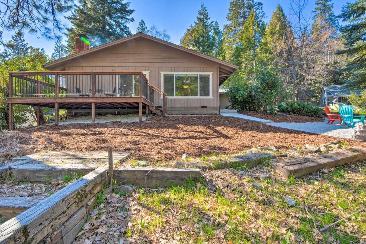Sherwood Forest Cabin With Deck And Fire Pit! Twain Harte المظهر الخارجي الصورة